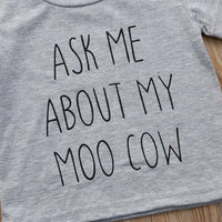 Ask Me About Moo Cow T-Shirt