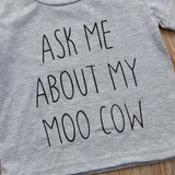 Ask Me About Moo Cow T-Shirt